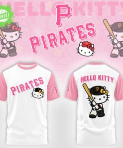 Pittsburgh Pirates X Hello Kitty T-shirt 2025 Special Edition