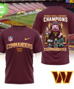 Premium NFC Champions T-shirt – Washington Commanders Football