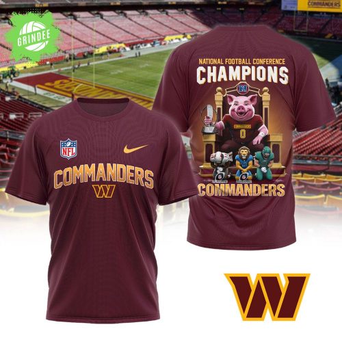 Premium NFC Champions T-shirt – Washington Commanders Football