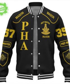 Prince Hall Freemasonry Masonic Baseball Jacket Past Master Brotherhood Limited Edition
