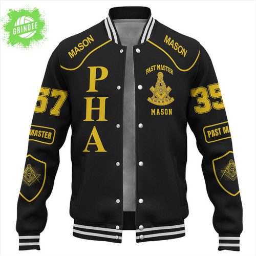 Prince Hall Freemasonry Masonic Baseball Jacket Past Master Brotherhood Limited Edition