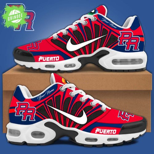 Puerto Rico Baseball Personalized Air Max Plus Sneakers 2025