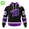 Wheeling Nailers Hockey Fights Cancer Awareness Hoodie 2025