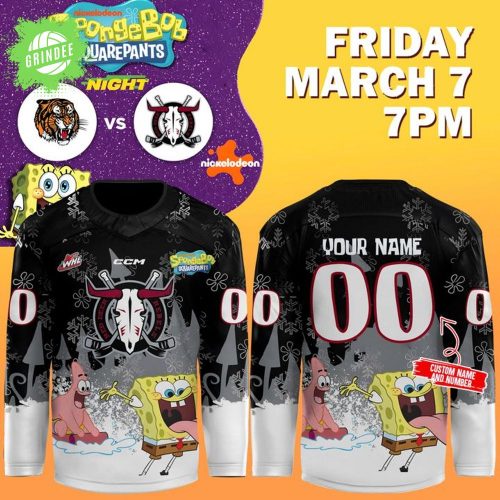 Red Deer Rebels Nickelodeon Night Hockey hockey Jersey