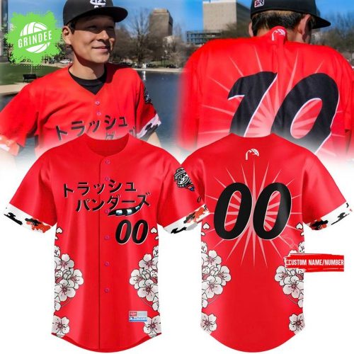 Rocket City Trash Pandas Japanese Anime Night Baseball Jersey 2025 Limited Edition
