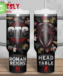 Roman Reigns WWE Custom Stanley Quencher 40oz Stainless Steel Tumbler