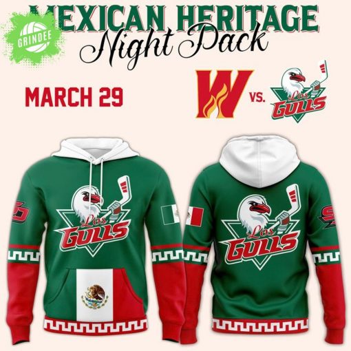 San Diego Gulls Mexican Heritage Night Pack March 29 Hoodie 2025 – Limited Edition