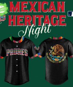 San Diego Padres x Mexican Heritage Night 2025 Baseball Jersey Limited Edition