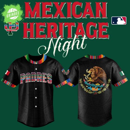 San Diego Padres x Mexican Heritage Night 2025 Baseball Jersey Limited Edition