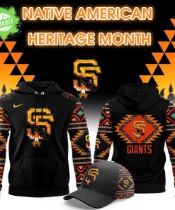 San Francisco Giants Native American Heritage Night Hoodie 2025