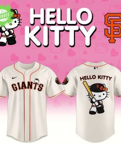 San Francisco Giants x Hello Kitty Night Baseball Jersey 2025 Limited Edition