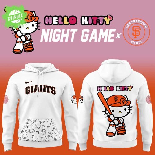 San Francisco Giants x Hello Kitty Night Game Hoodie 2025