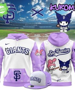 San Francisco Giants x Kuromi Baseball Hoodie 2025 Limited Edition