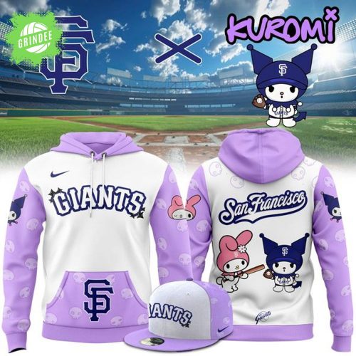 San Francisco Giants x Kuromi Baseball Hoodie 2025 Limited Edition