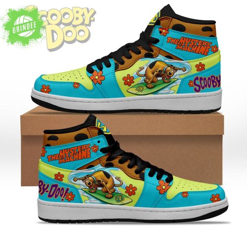 Scooby-Doo “The Mystery Machine” Unisex Personalized AJ1 Shoes