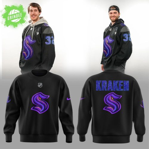 Seattle Kraken Black History Night Sweatshirt – 2025 Edition