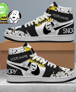 Snoopy Custom Name AJ1 Sneaker Limited Edition
