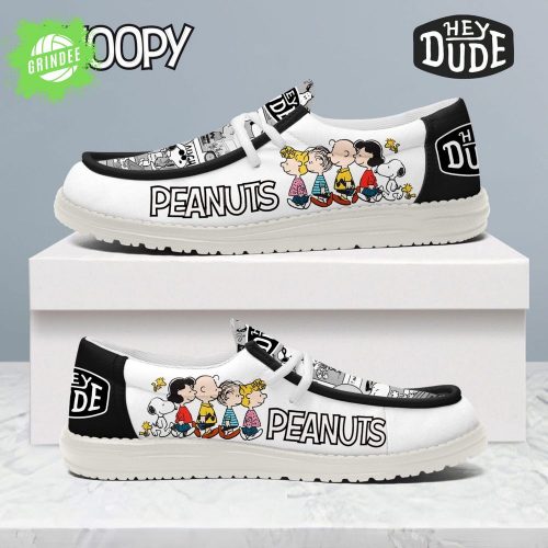 Snoopy “Hey Dude” Personalized Loafer Shoes Fan Gifts