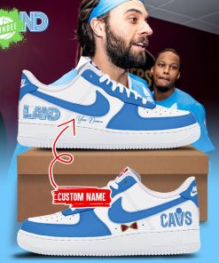 Special Edition Cleveland Cavaliers Blue AF1 Sneakers 2025