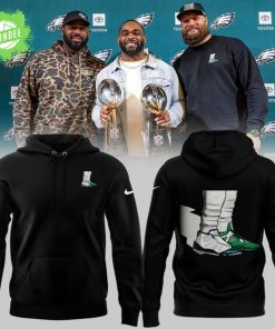 Special Jalen Hurts Two Shoe Hoodie 2025 NFL Limited Edition