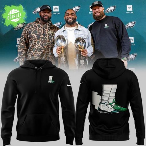 Special Jalen Hurts Two Shoe Hoodie 2025 NFL Limited Edition