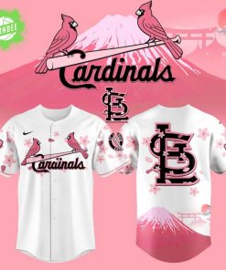 St. Louis Cardinals Sakura – Cherry Blossom Baseball Jersey MLB Special