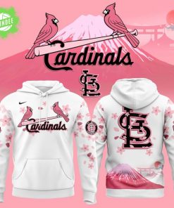 St. Louis Cardinals Sakura – Cherry Blossom Hoodie Baseball Edition