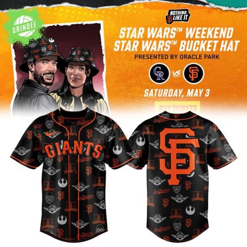 Star Wars Weekend X Giants Baseball Jersey 2025 | May 3 Limited Edition
