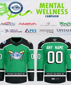 Syracuse Crunch AHL “Mental Wellness 2025” Custom Hockey Jersey