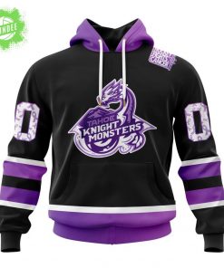 Tahoe Knight Monsters Hockey Fights Cancer Rare Edition Hoodie 2025