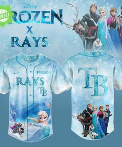 Tampa Bay Rays MLB x Frozen Baseball Jersey – Exclusive MLB Merch