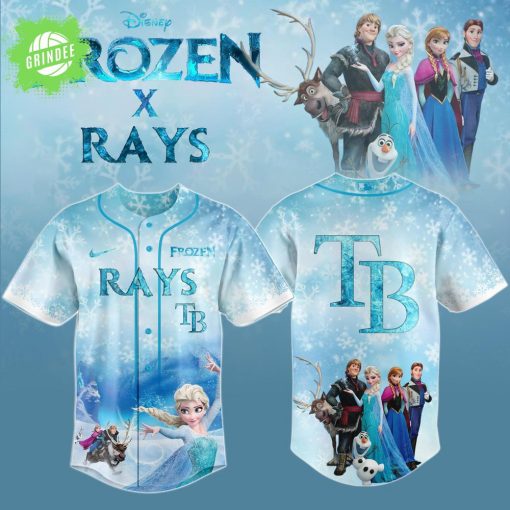 Tampa Bay Rays MLB x Frozen Baseball Jersey – Exclusive MLB Merch