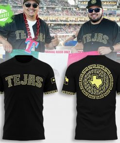 Tejas Rangers Mexican Heritage Night T-Shirt 2024 Limited Edition