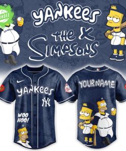 The Simpsons x New York Yankees Heritage Baseball Jersey 2025 Limited