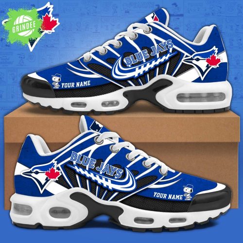 Toronto Blue Jays “75th Anniversary of Peanuts” Snoopy Personalized Air Max Shoes