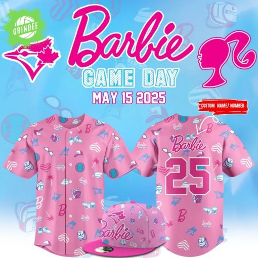 Toronto Blue Jays X Barbie Day Baseball Jersey 2025 Personalized Edition