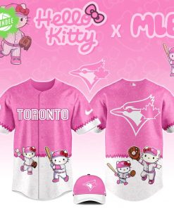 Toronto Blue Jays X Hello Kitty MLB Limited Edition Baseball Jersey 2025