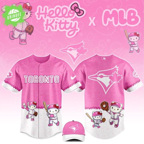 Toronto Blue Jays X Hello Kitty MLB Limited Edition Baseball Jersey 2025