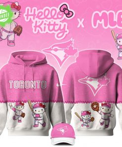 Toronto Blue Jays X Hello Kitty Night Game Hoodie 2025 Limited Edition