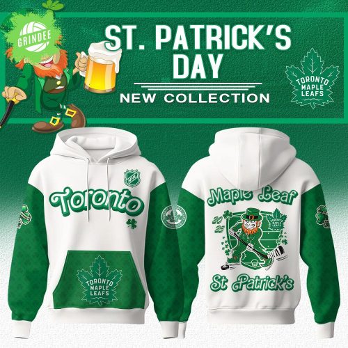 Toronto Maple Leafs St. Patrick’s Day Edition Hoodie