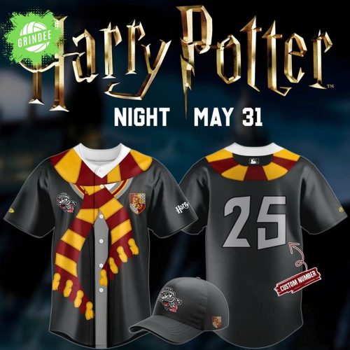 Trash Pandas x Harry Potter Night Baseball Jersey 2025 Special Edition