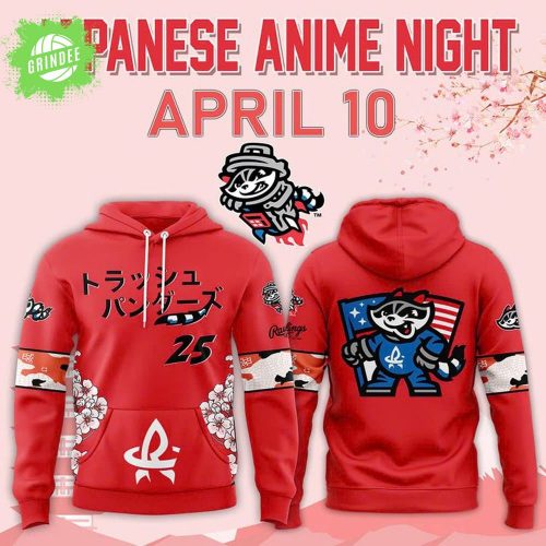 Trash Pandas x Japan Anime Night Hoodie 2025 Limited Edition