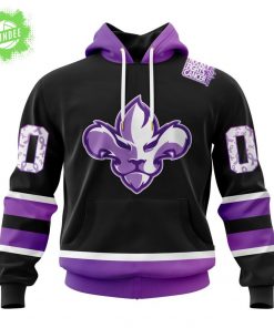 Trois-Rivières Lions Hockey Fights Cancer Charity Edition Hoodie 2025