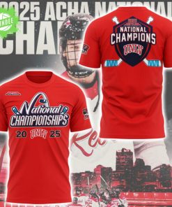 UNLV 2025 ACHA National Champions T-Shirt NCAA Hockey 2025