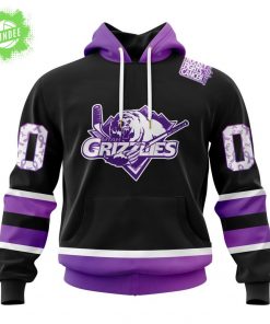 Utah Grizzlies Hockey Fights Cancer Limited Edition Hoodie 2025