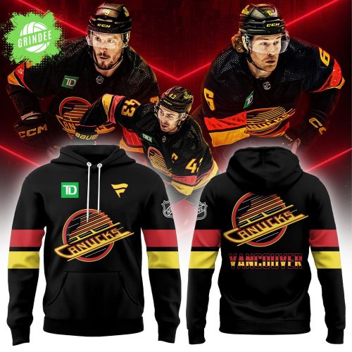 Vancouver Canucks Black Skate Hoodie – Vancouver Hockey Fan Gear