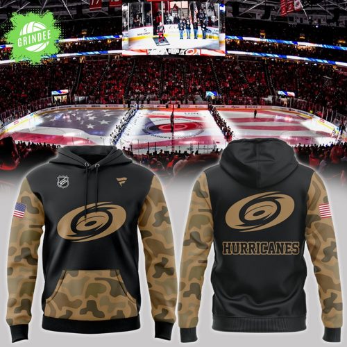 Veterans Day Carolina Hurricanes Hoodie Special Edition 2025