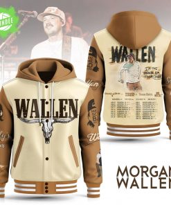 Wallen Hooded Baseball Jacket