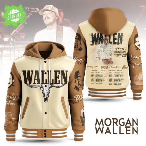 Wallen Hooded Baseball Jacket