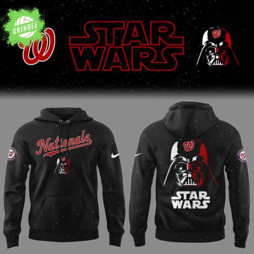 Washington Baseball Limited “Washington x Star Wars 2025” Black Hoodie – Special Edition